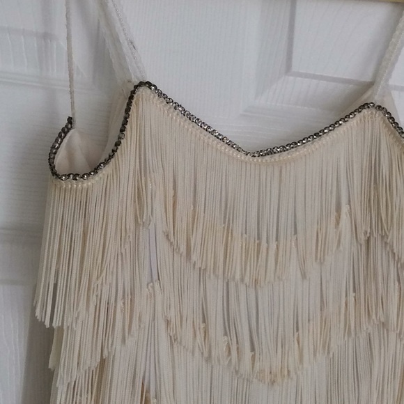 White fringe dress - Picture 2 of 5